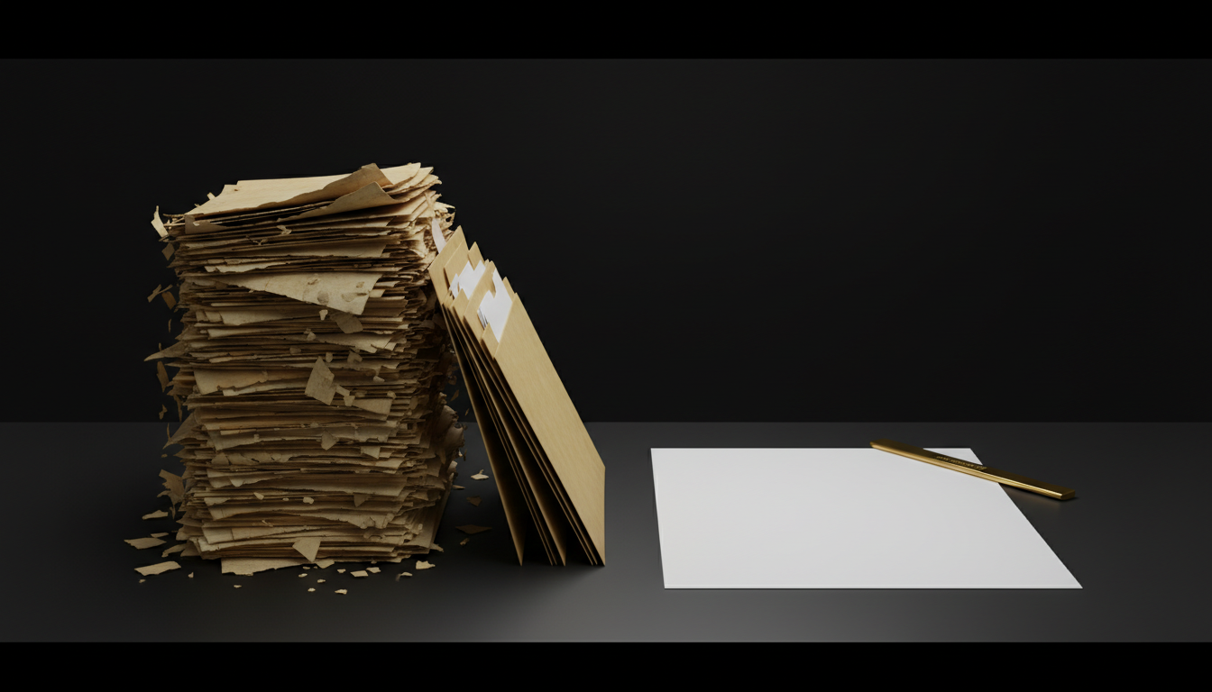 Le cahier des charges de 50 pages ne sert à rien : l'alternative en 1 page